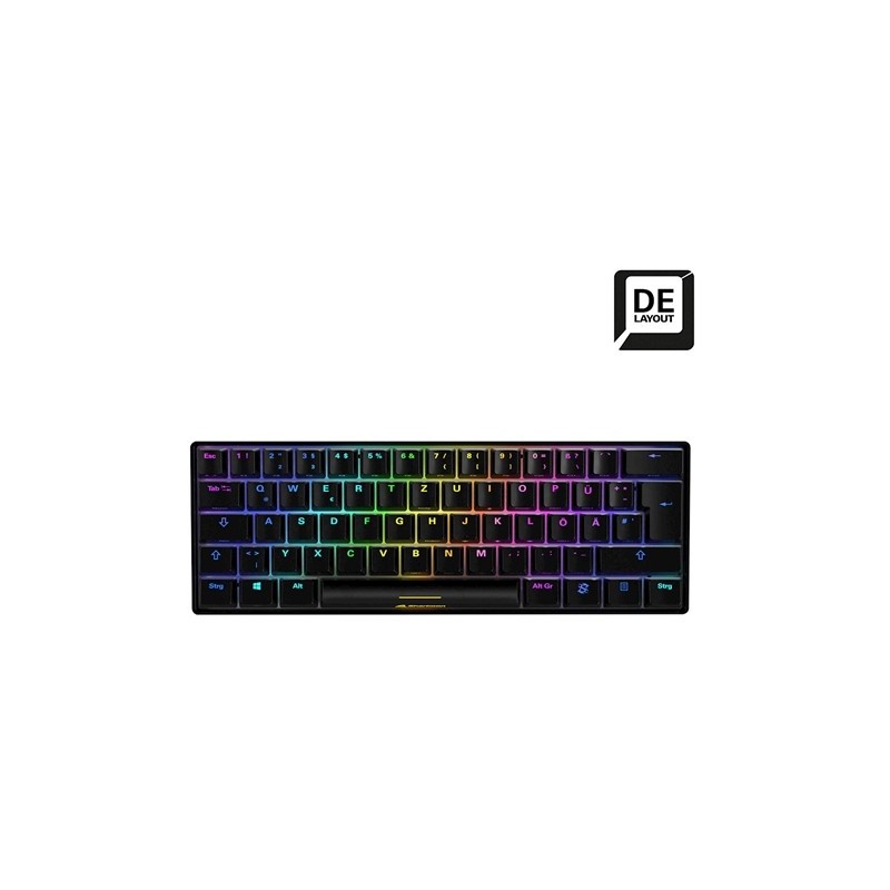 Buy Sharkoon SKILLER SGK50S4 Gaming Keyboard - SGK50S4 - Black-Brown, DE layout in Cyprus, Nicosia, Limassol, Larnaka, Pafos