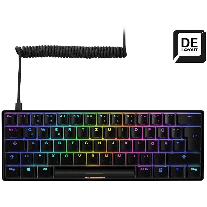 Buy Sharkoon SKILLER SGK50S4 Gaming Keyboard - SGK50S4 - Black-Brown, DE layout in Cyprus, Nicosia, Limassol, Larnaka, Pafos