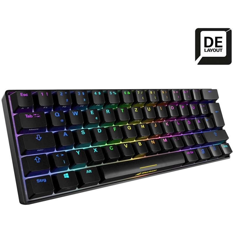 Buy Sharkoon SKILLER SGK50S4 Gaming Keyboard - SGK50S4 - Black-Brown, DE layout in Cyprus, Nicosia, Limassol, Larnaka, Pafos