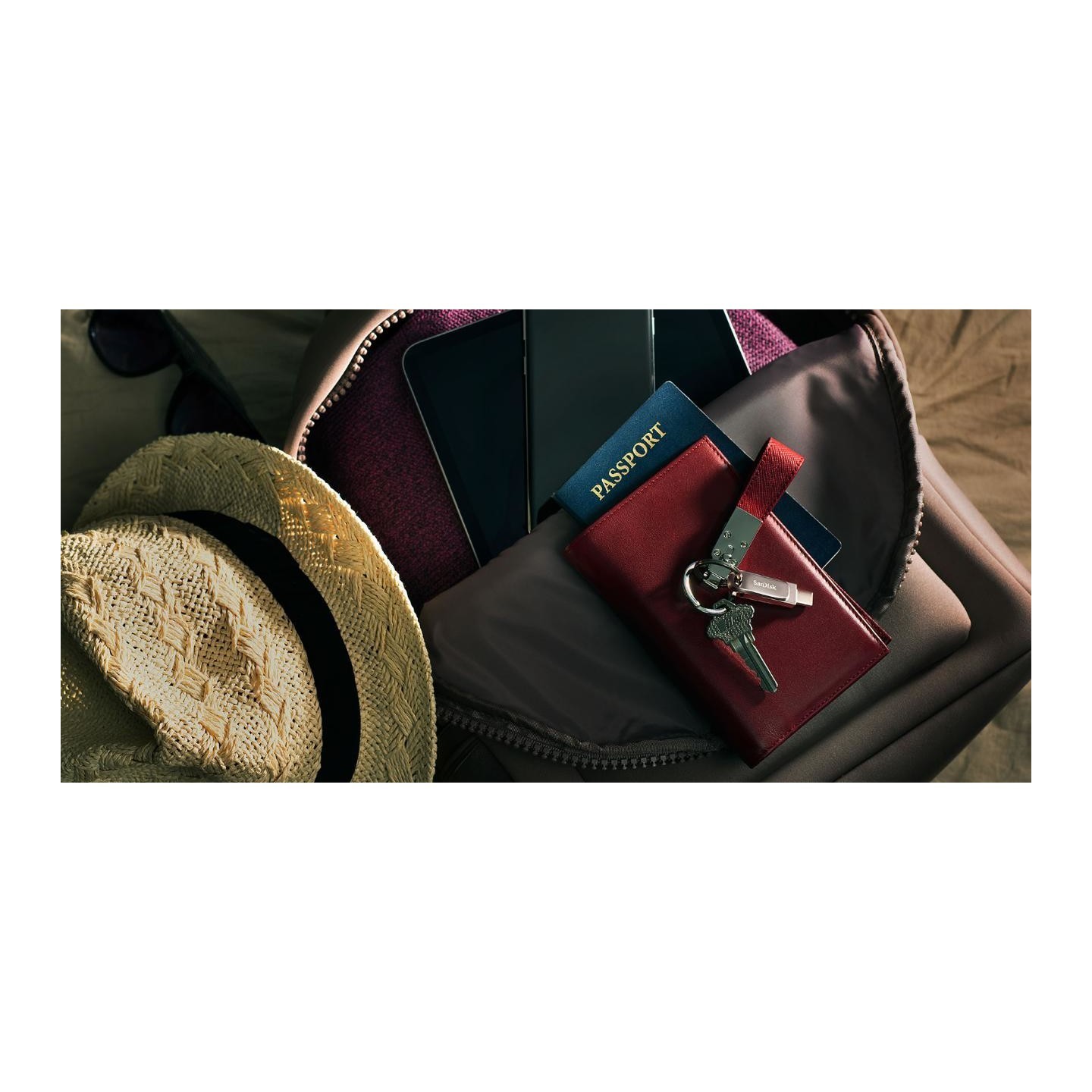 SanDisk Ultra Dual Drive Luxe Type-C - 128GB - USB-C/USB-A - Silver — Buy in Cyprus with Fast Delivery