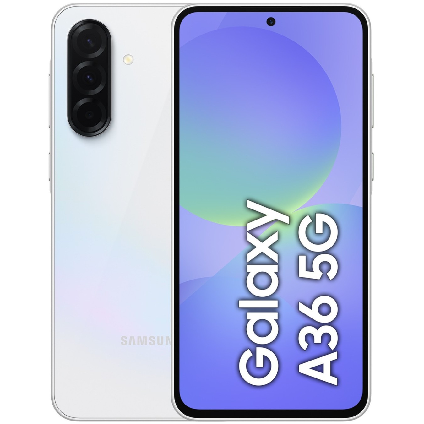 Samsung Galaxy A36 5G EU Dual SIM 8GB RAM 256GB white - White, 8GB RAM, 256GB, Android, AMOLED