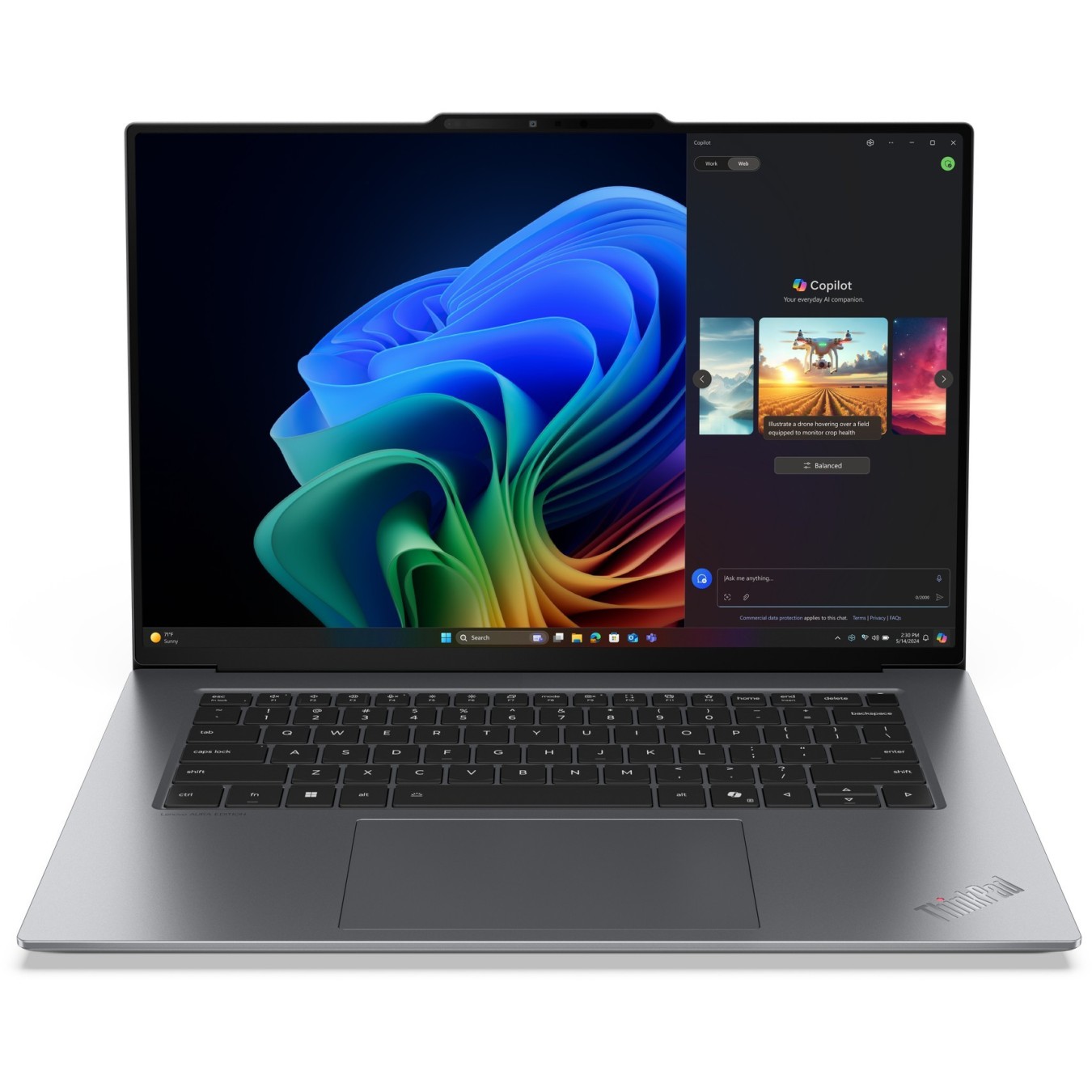 Lenovo ThinkPad X9-15 G1 15' Ultra7 2.8K Windows 11 Pro - X9-15 G1 - (15.6in, 32GB RAM, 1TB SSD)