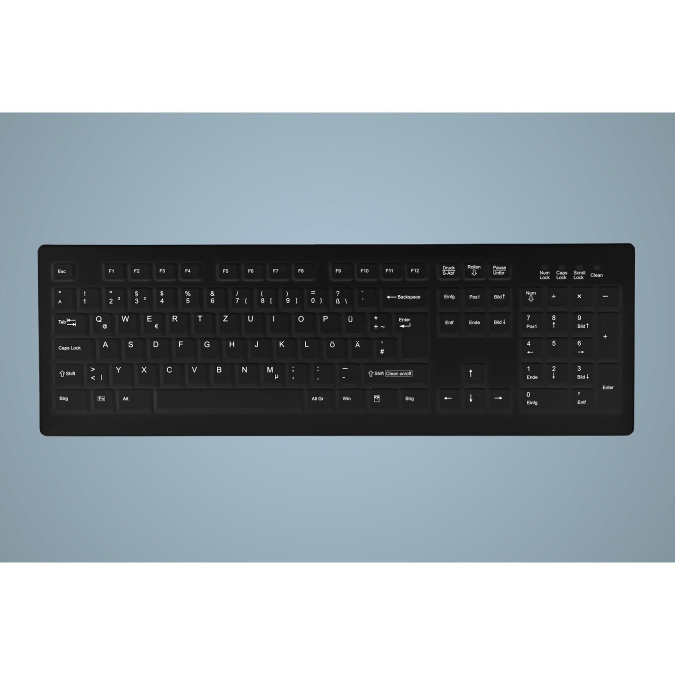 CHERRY ACTIVE KEY MTA AK-C8100 - AK-C8100 - DE Layout, Black, Wired, IP68 — Buy in Cyprus with Fast Delivery