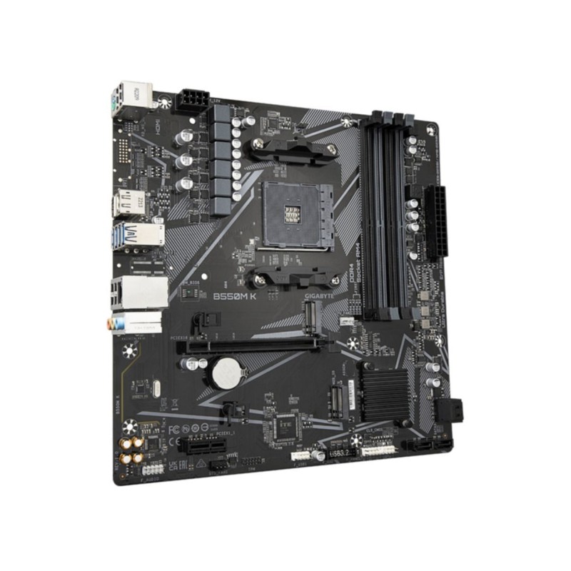 Buy Gigabyte GA-B550M K - B550 micro ATX Motherboard (AM4) - 128GB DDR4, PCIe 4.... in Cyprus, Nicosia, Limassol, Larnaka, Pafos