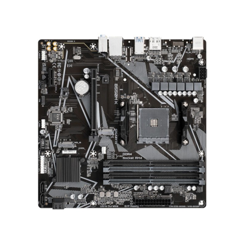 Buy Gigabyte GA-B550M K - B550 micro ATX Motherboard (AM4) - 128GB DDR4, PCIe 4.... in Cyprus, Nicosia, Limassol, Larnaka, Pafos