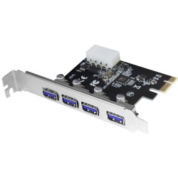 Buy LogiLink 4-Port USB 3.0 PCIe Expansion Card in Cyprus, Nicosia, Limassol, Larnaka, Pafos