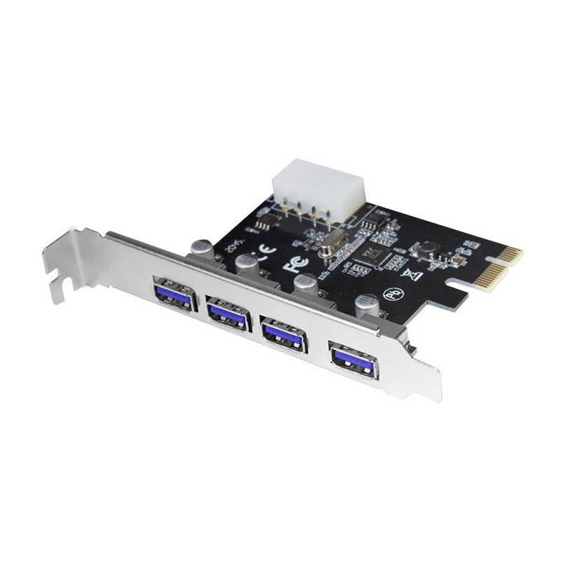 Buy LogiLink 4-Port USB 3.0 PCIe Expansion Card in Cyprus, Nicosia, Limassol, Larnaka, Pafos
