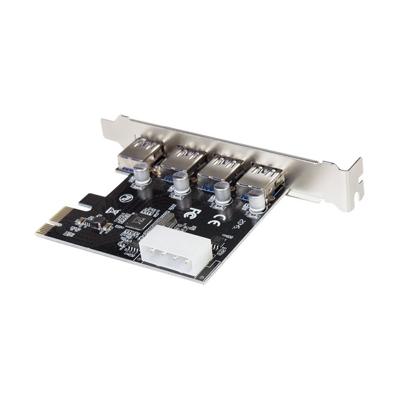 Buy LogiLink 4-Port USB 3.0 PCIe Expansion Card in Cyprus, Nicosia, Limassol, Larnaka, Pafos