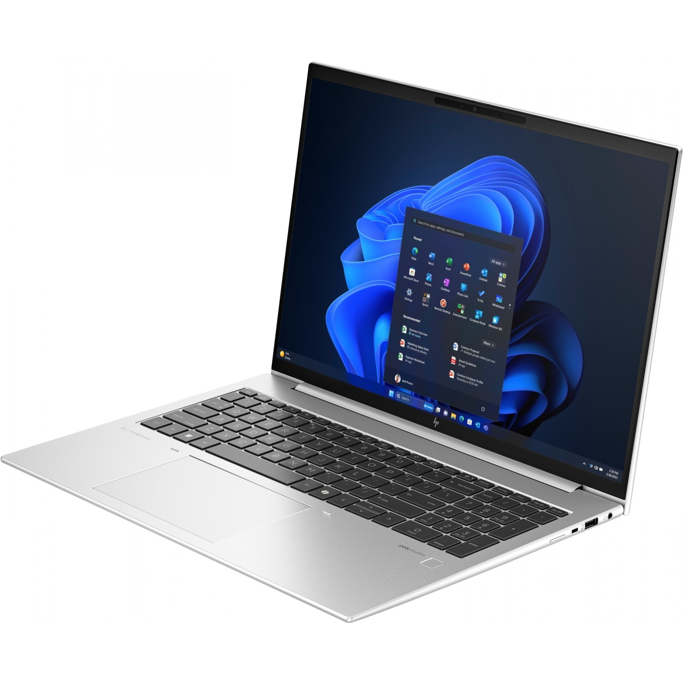 HP EliteBook 865 G11 - 865 G11 - Ryzen 5 8540U, 16-inch WUXGA, 16GB RAM, 512GB SSD, Windows 11 Pro, LTE 4G