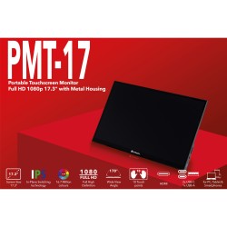 Buy Verbatim Portable Touchscreen Monitor - PMT-17 - 17.3" FullHD in Cyprus, Nicosia, Limassol, Larnaka, Pafos