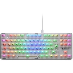 Buy Sharkoon Crystal Shark White DE Gaming Keyboard - Characteristics (White) in Cyprus, Nicosia, Limassol, Larnaka, Pafos