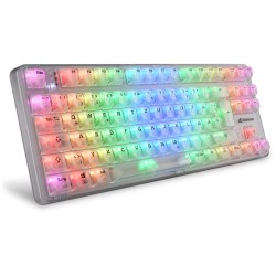 Buy Sharkoon Crystal Shark White DE Gaming Keyboard - Characteristics (White) in Cyprus, Nicosia, Limassol, Larnaka, Pafos