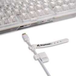 Buy Sharkoon Crystal Shark White DE Gaming Keyboard - Characteristics (White) in Cyprus, Nicosia, Limassol, Larnaka, Pafos