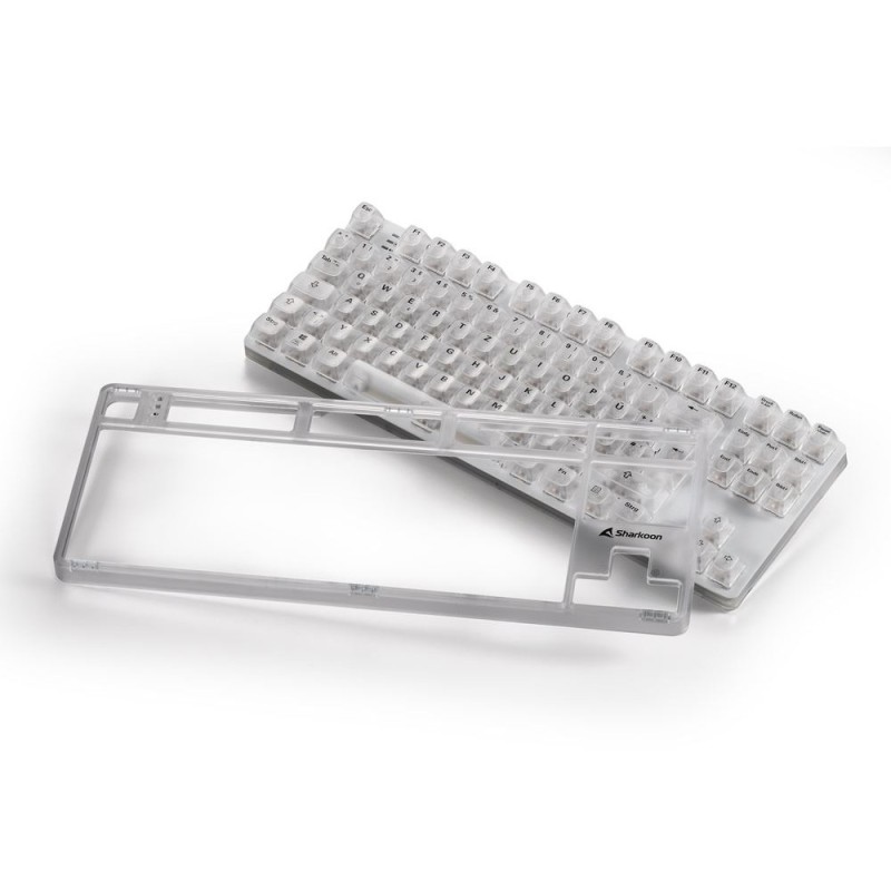 Buy Sharkoon Crystal Shark White DE Gaming Keyboard - Characteristics (White) in Cyprus, Nicosia, Limassol, Larnaka, Pafos