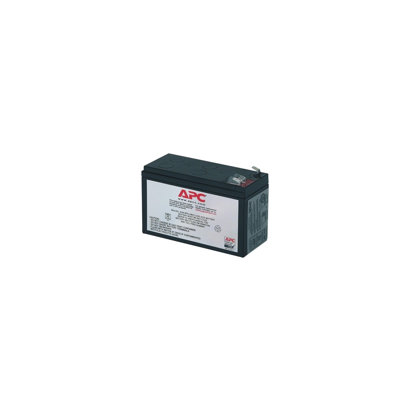 APC Replacement Battery - RBC2 - Sealed lead-acid cartridge, easy to install — Buy in Cyprus with Fast Delivery