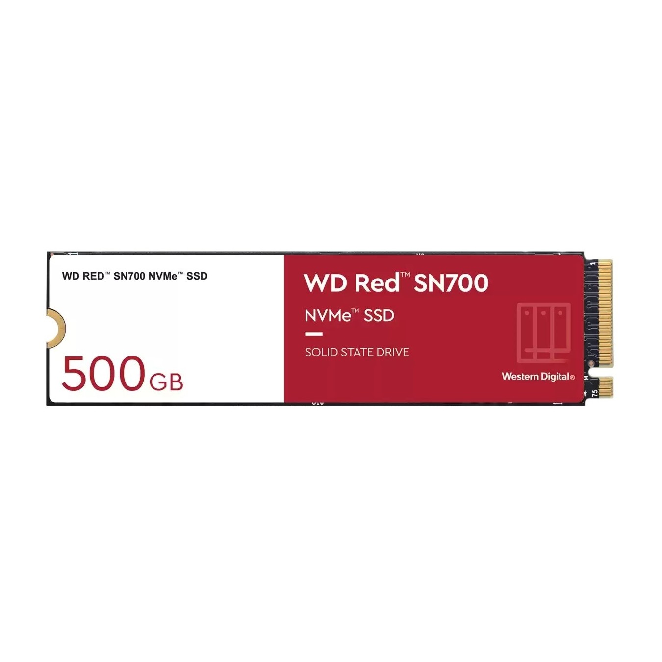 WD Red SN700 500GB - M.2 NVMe SSD - PCIe Gen3 x4 (2280) - WDS500G1R0C-68BDK0 (Boxed) — Buy in Cyprus with Fast Delivery