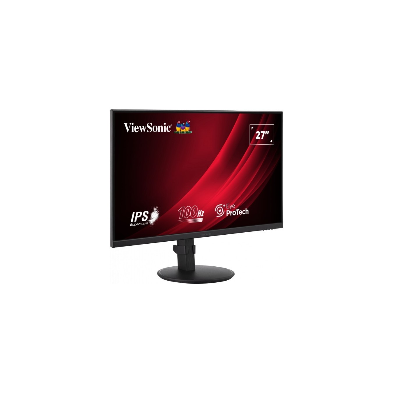 ViewSonic Monitor - VG2708A - 27-inch FHD, 100Hz, Pivot stand, HDMI DP VGA — Buy in Cyprus with Fast Delivery