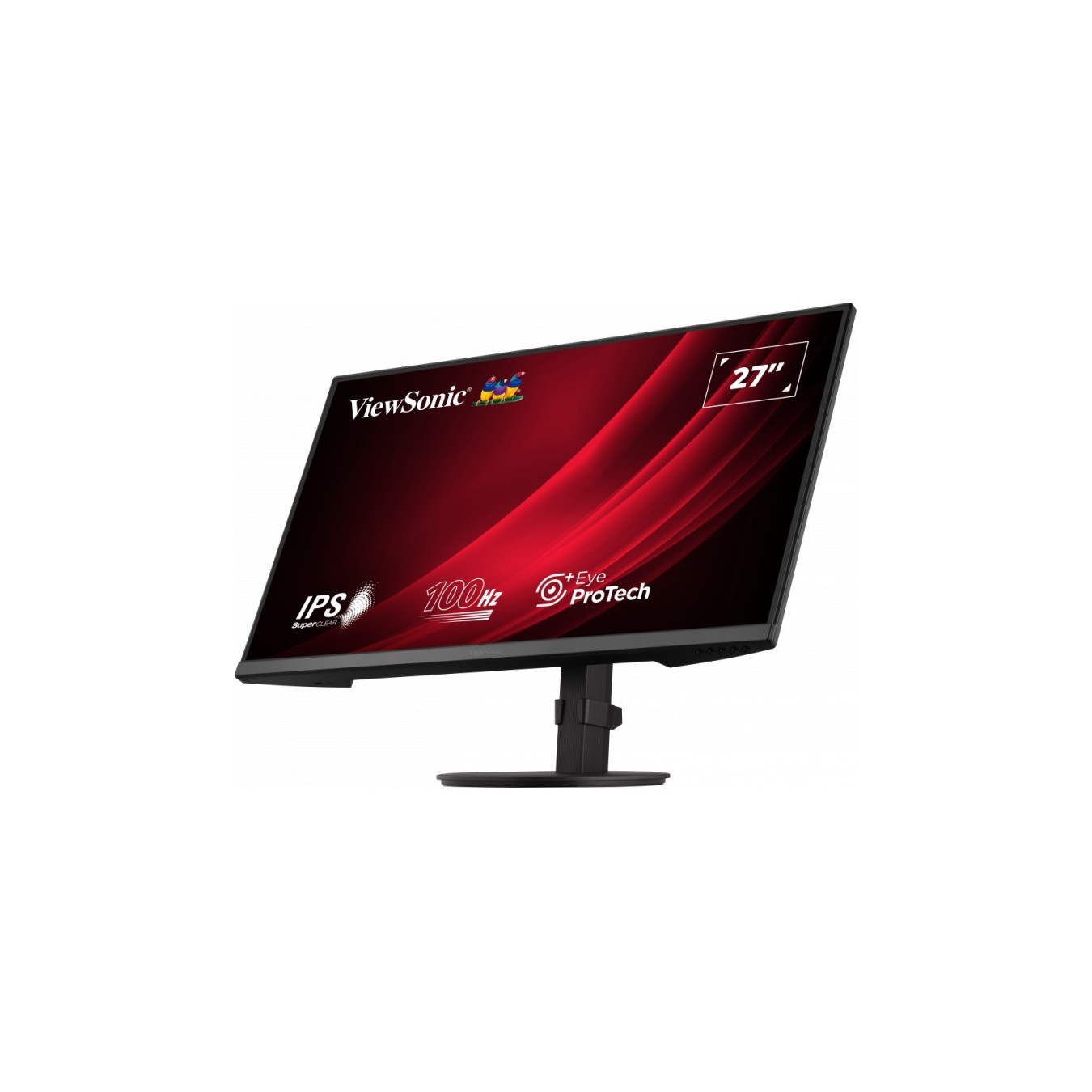 ViewSonic Monitor - VG2708A - 27-inch FHD, 100Hz, Pivot stand, HDMI DP VGA — Buy in Cyprus with Fast Delivery