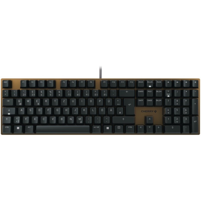 Buy Cherry Keyboard KC 200 MX MX2A - KC 200 MX2A - (Black Bronze, MX Brown mecha... in Cyprus, Nicosia, Limassol, Larnaka, Pafos