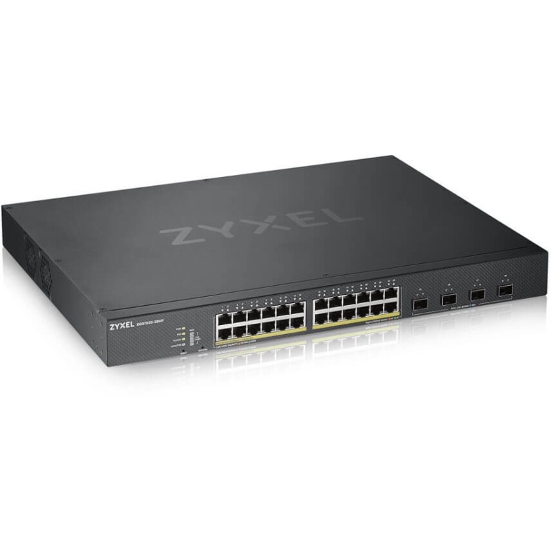 Buy Zyxel 24+4P Switch - XGS1930-28HP - 24 PoE+, 4 SFP, Rackmount, Smart Managed in Cyprus, Nicosia, Limassol, Larnaka, Pafos