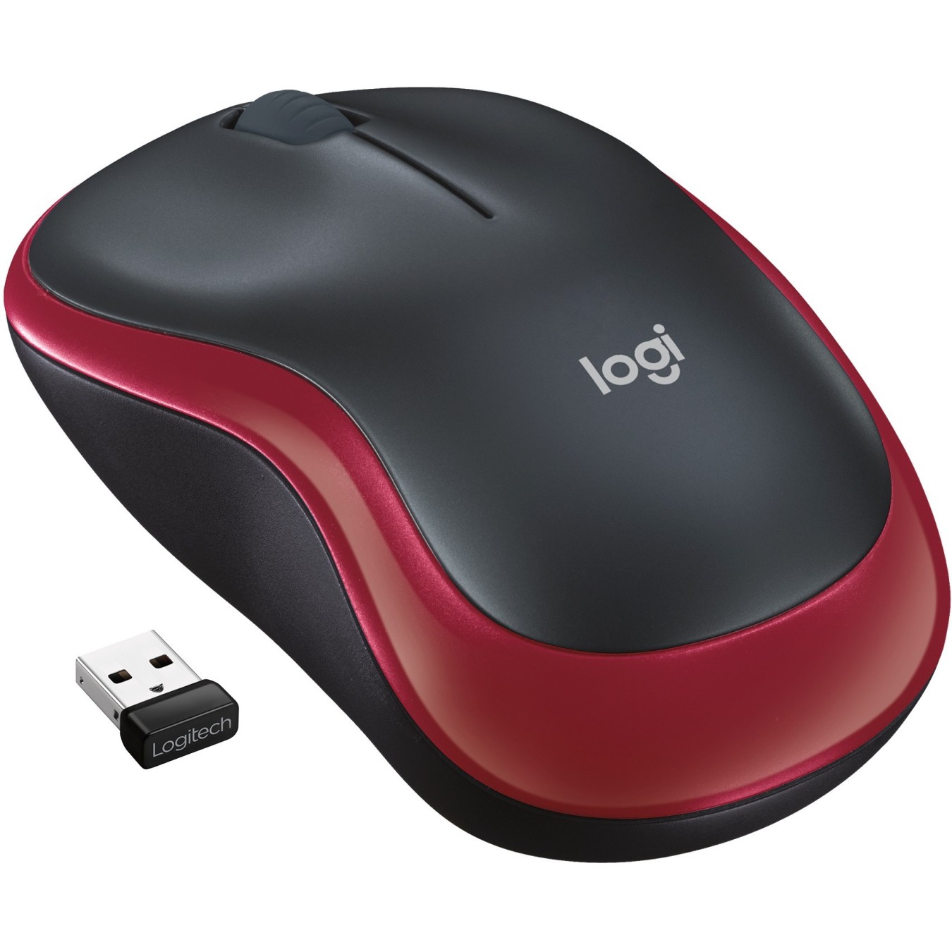 Logitech M185 Wireless Mouse - M185 - Red — Buy in Cyprus with Fast Delivery