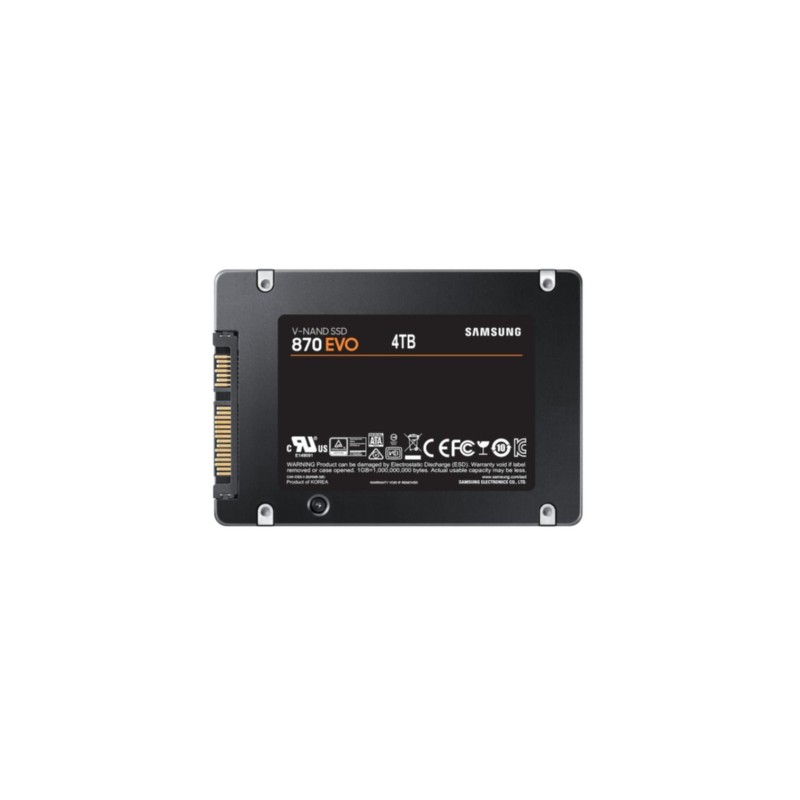 Buy Samsung 870 EVO - MZ-77E4T0B - 4TB 2.5in SATA III SSD (560/530 MB/s) in Cyprus, Nicosia, Limassol, Larnaka, Pafos