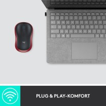 Logitech M185 Wireless Mouse - M185 - Red — Buy in Cyprus with Fast Delivery