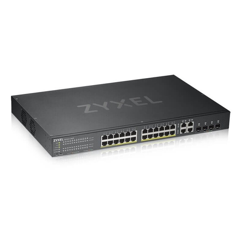 Buy ZyXEL GS1920 RM M POE+ V2 - GS1920RM-M - 24+4P, Gigabit, Rackmount in Cyprus, Nicosia, Limassol, Larnaka, Pafos