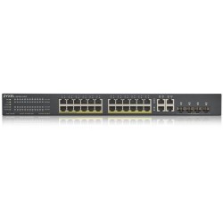 Buy ZyXEL GS1920 RM M POE+ V2 - GS1920RM-M - 24+4P, Gigabit, Rackmount in Cyprus, Nicosia, Limassol, Larnaka, Pafos