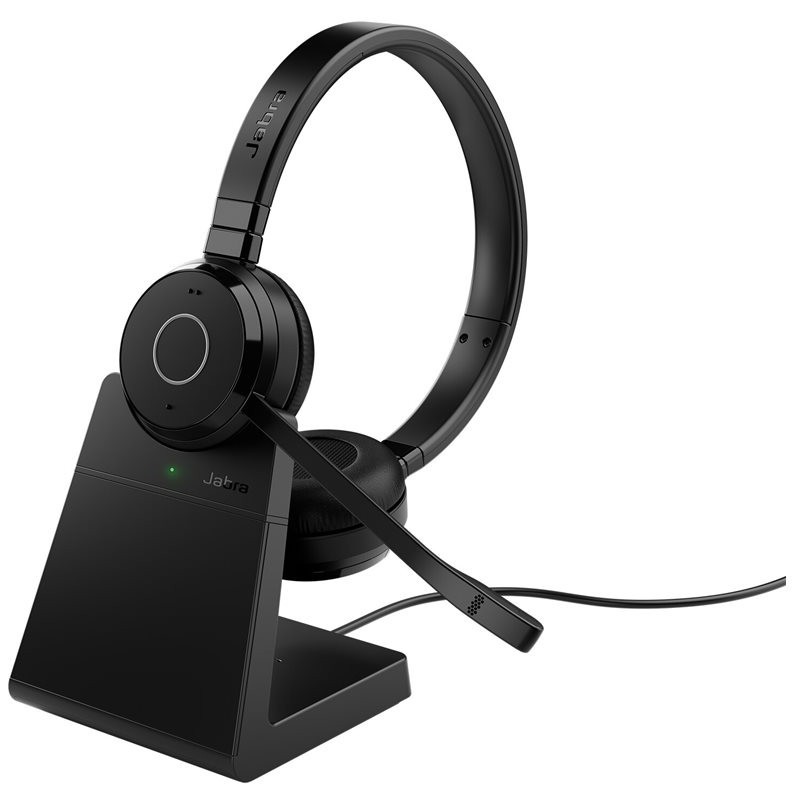 Buy Jabra Evolve 65 TE UC Stereo with Docking Station - Link390a - Wireless 2.4 ... in Cyprus, Nicosia, Limassol, Larnaka, Pafos