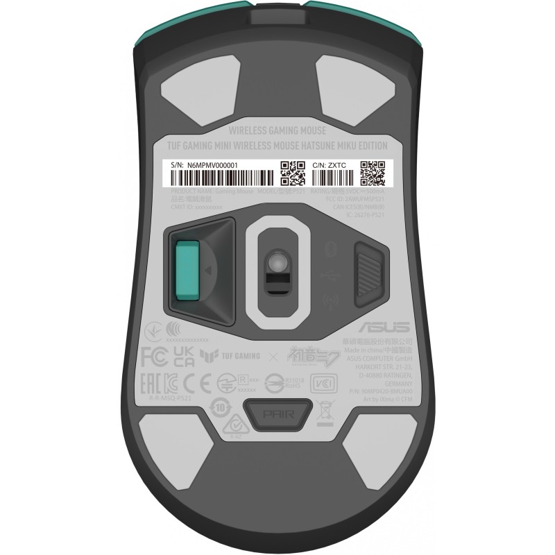 Buy ASUS TUF Gaming Mini Wireless Mouse Hatsune Miku Edition - Compact, Wireless... in Cyprus, Nicosia, Limassol, Larnaka, Pafos
