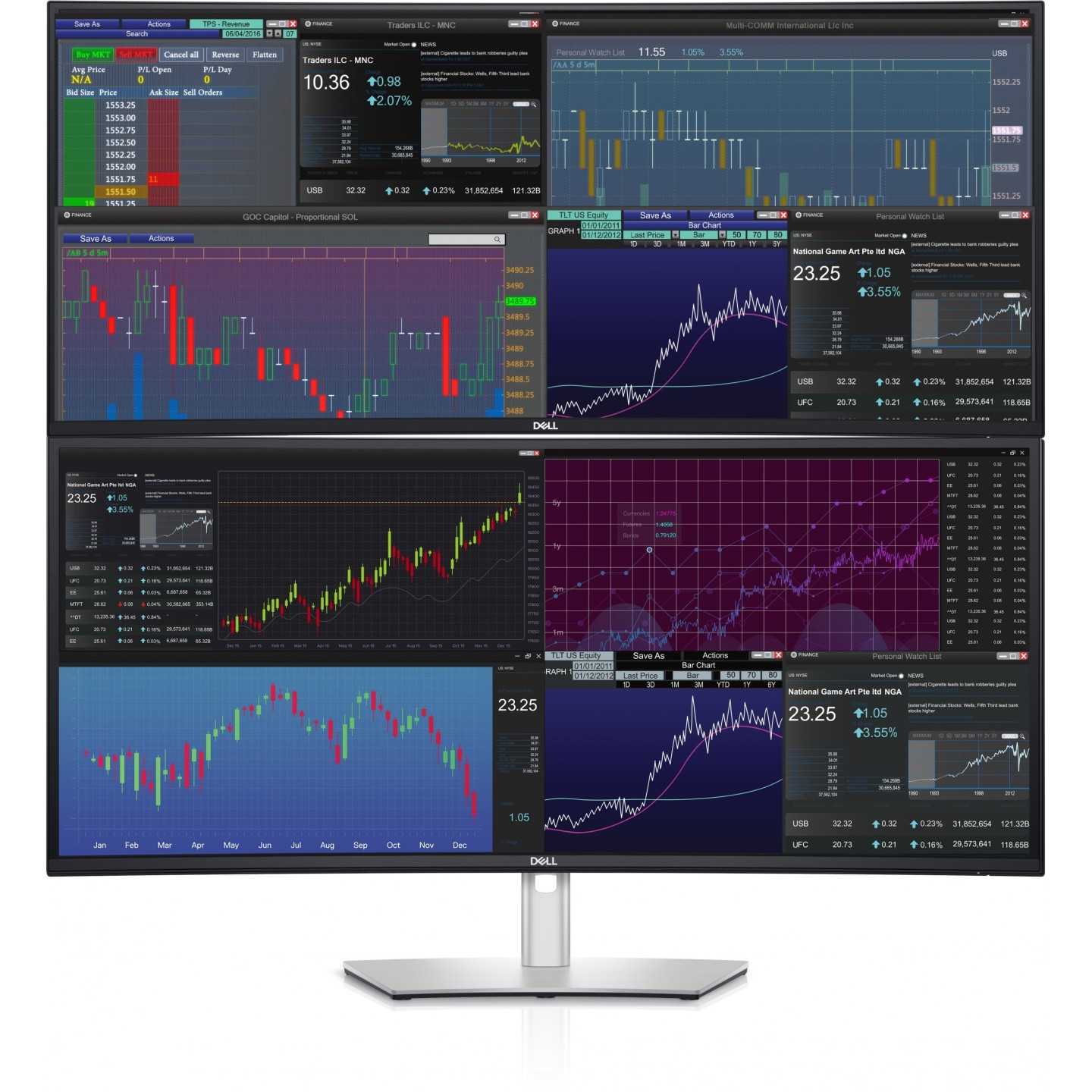 Dell U3824DW UltraSharp 38in Curved Monitor - 3840x1600 IPS Black USB-C Hub (Boxed) — Buy in Cyprus with Fast Delivery