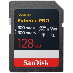 Buy SanDisk Extreme Pro 128GB SD Card - SDXC Memory Card in Cyprus, Nicosia, Limassol, Larnaka, Pafos