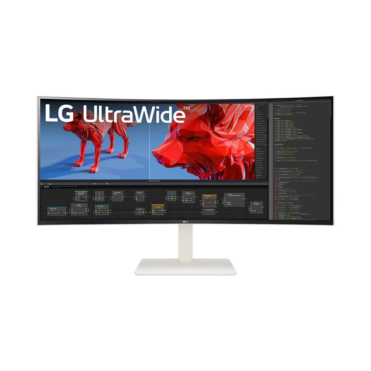 LG 38BR85QC-W 38" Ultrawide Curved Nano IPS Monitor (Boxed) — Buy in Cyprus with Fast Delivery