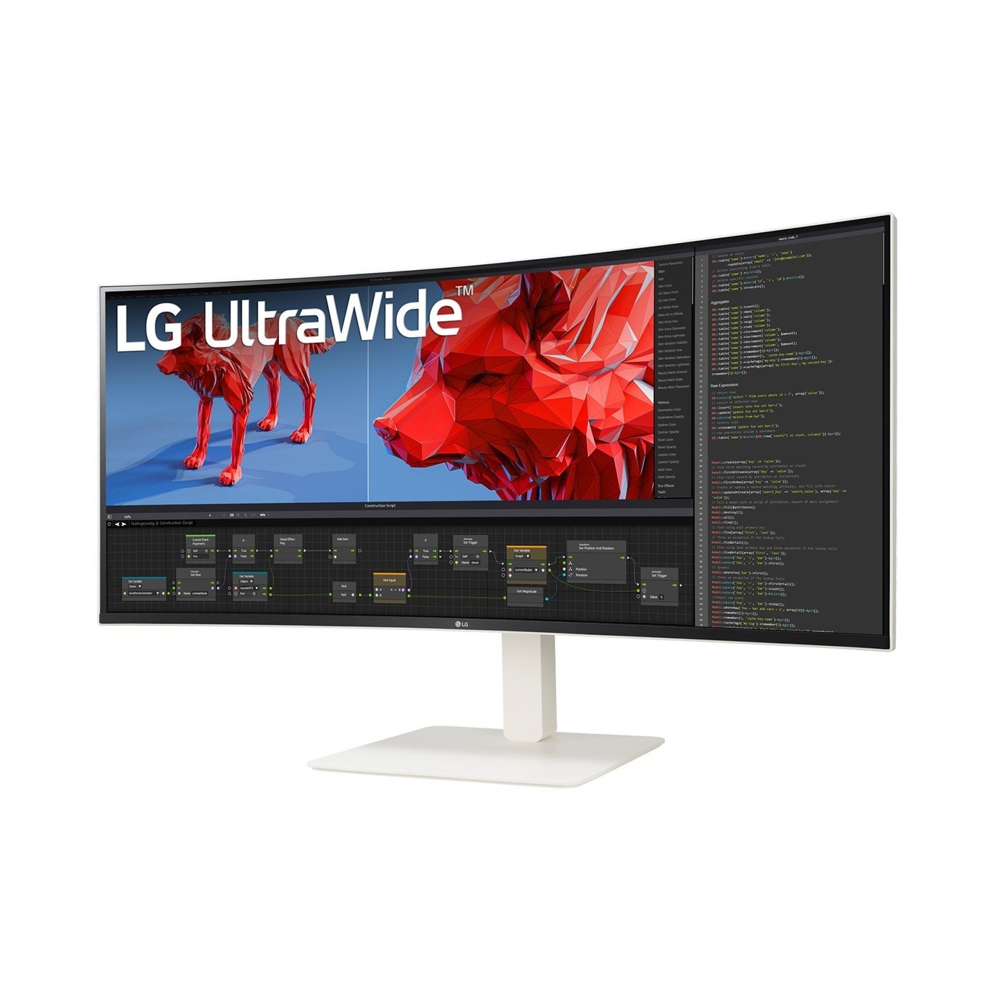 LG 38BR85QC-W 38" Ultrawide Curved Nano IPS Monitor (Boxed) — Buy in Cyprus with Fast Delivery