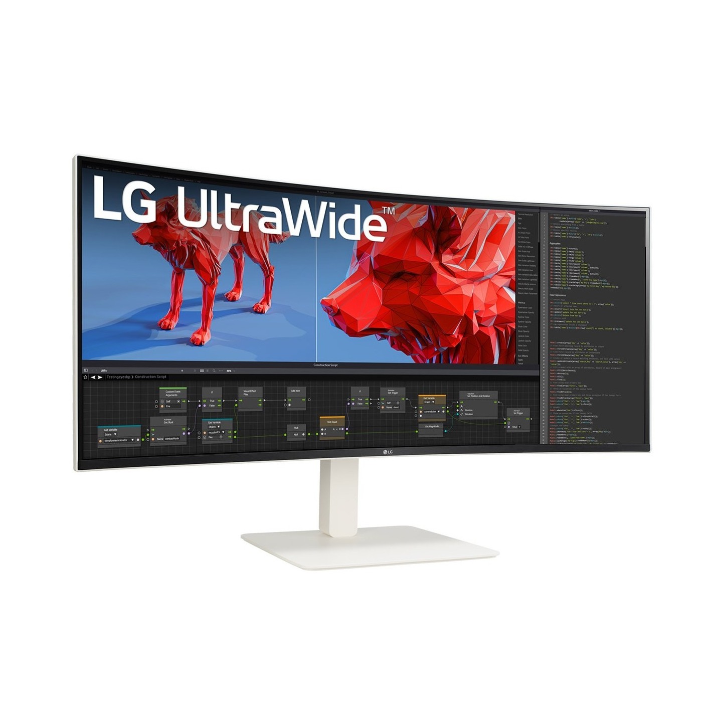 LG 38BR85QC-W 38" Ultrawide Curved Nano IPS Monitor (Boxed) — Buy in Cyprus with Fast Delivery