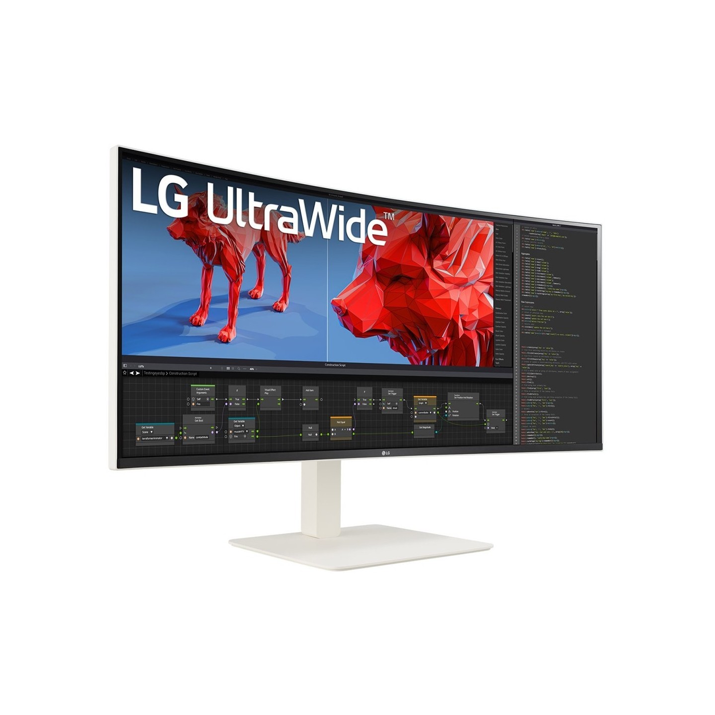 LG 38BR85QC-W 38" Ultrawide Curved Nano IPS Monitor (Boxed) — Buy in Cyprus with Fast Delivery