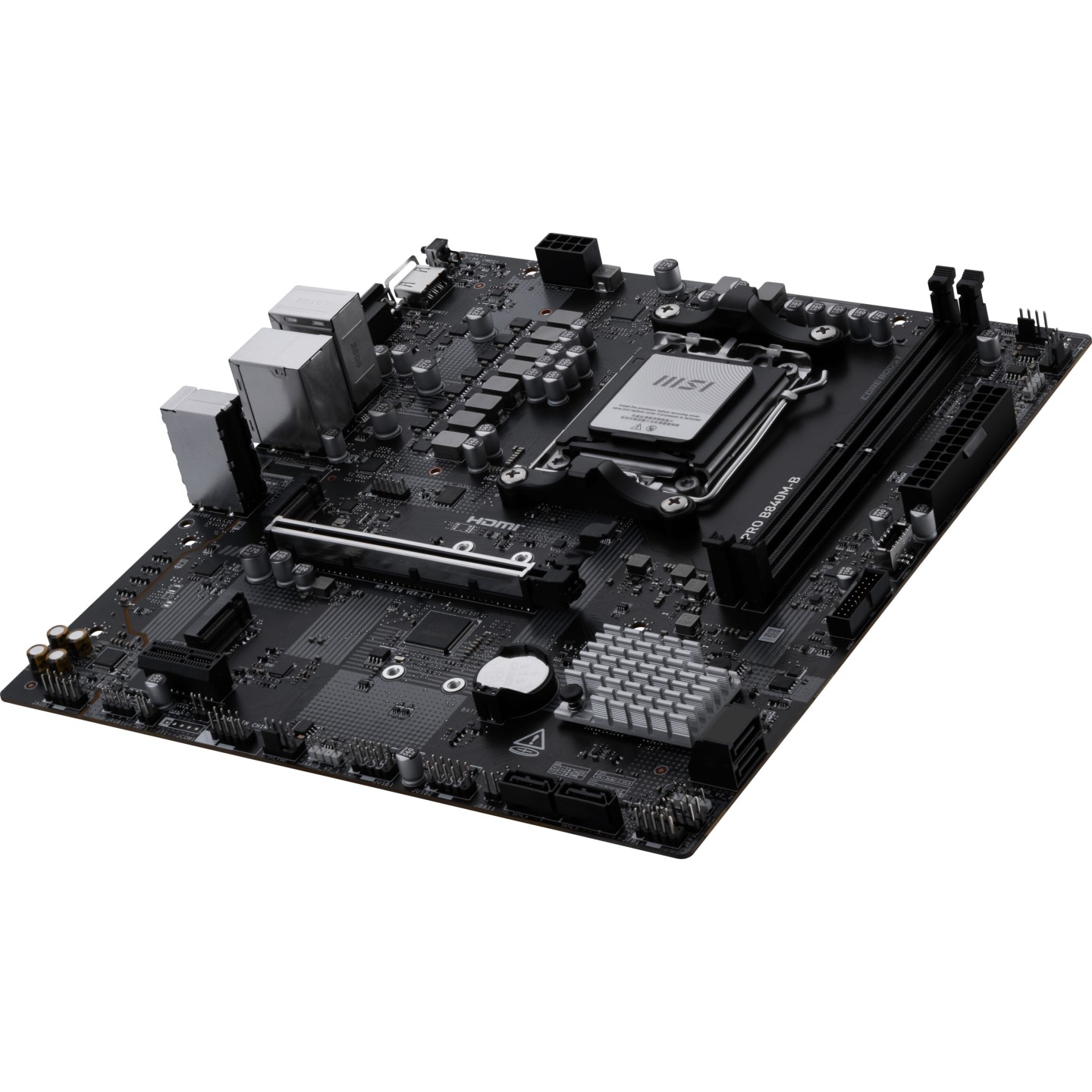 MSI PRO B840M-B AM5 Micro-ATX Motherboard - DDR5 128GB PCIe 4.0 2.5Gb LAN (Boxed) — Buy in Cyprus with Fast Delivery