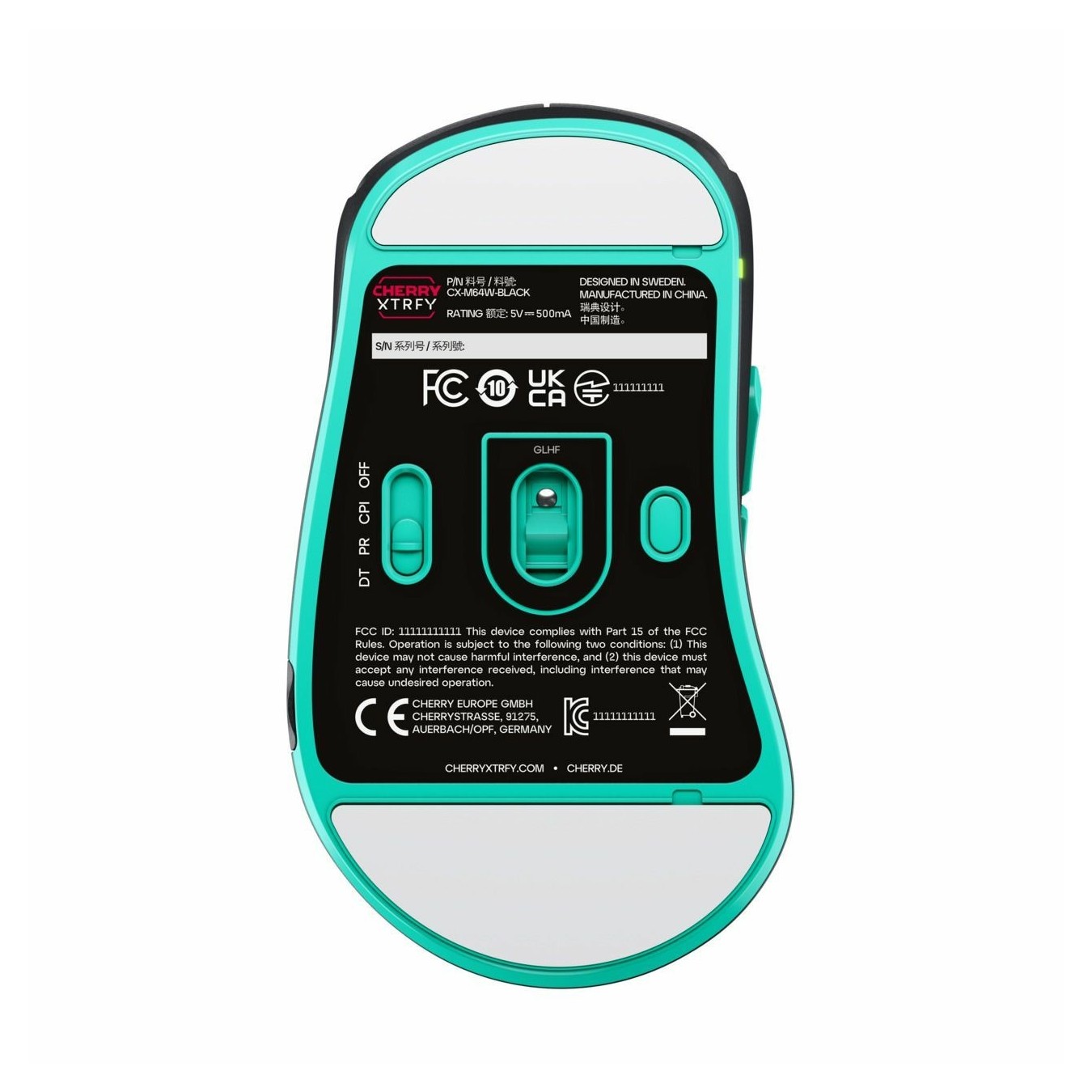 CHERRY XTRFY M64 Wireless - M64 - Black, Compact Lightweight Gaming Mouse — Buy in Cyprus with Fast Delivery