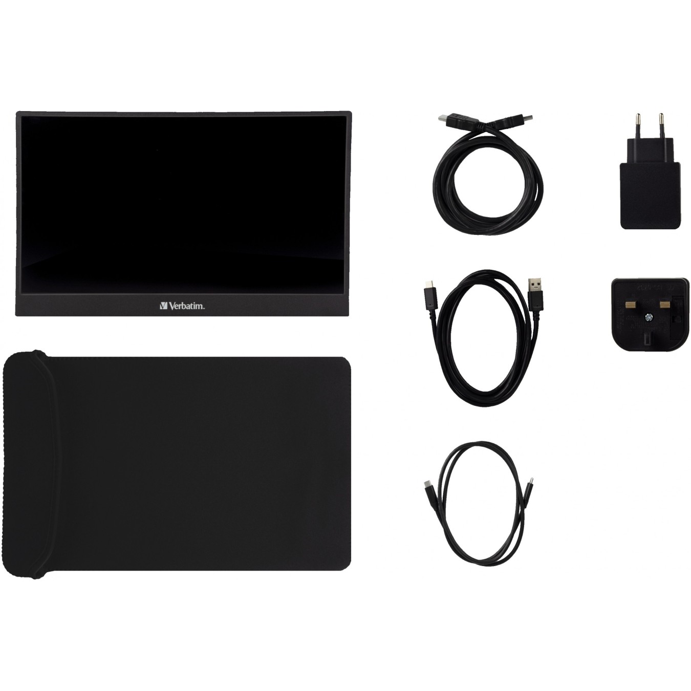 Verbatim PM-14 Portable Monitor - PM-14 - 14-inch Full HD 1080p, Slim and Lightweight — Buy in Cyprus with Fast Delivery