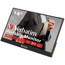 Buy Verbatim PM-14 Portable Monitor - PM-14 - 14-inch Full HD 1080p, Slim and Li... in Cyprus, Nicosia, Limassol, Larnaka, Pafos