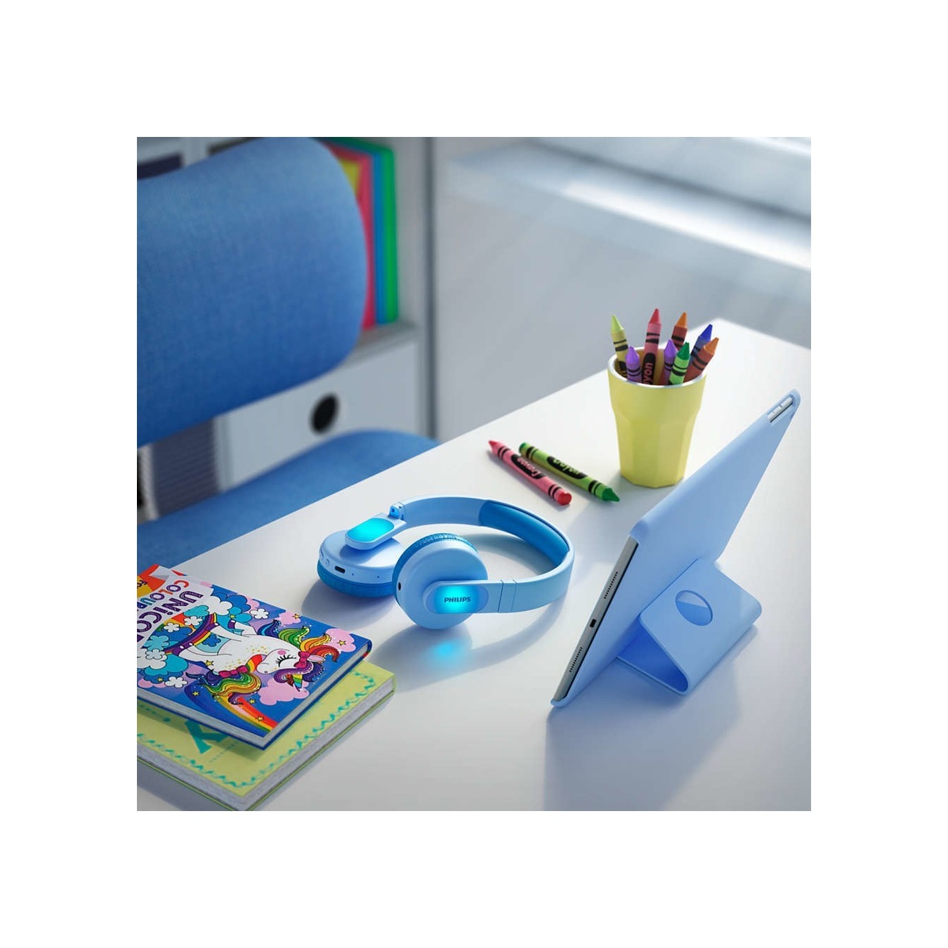 Philips TAK4206BL 00 Over-Ear Bluetooth Kids Headphones - TAK4206BL 00 - Blue — Buy in Cyprus with Fast Delivery