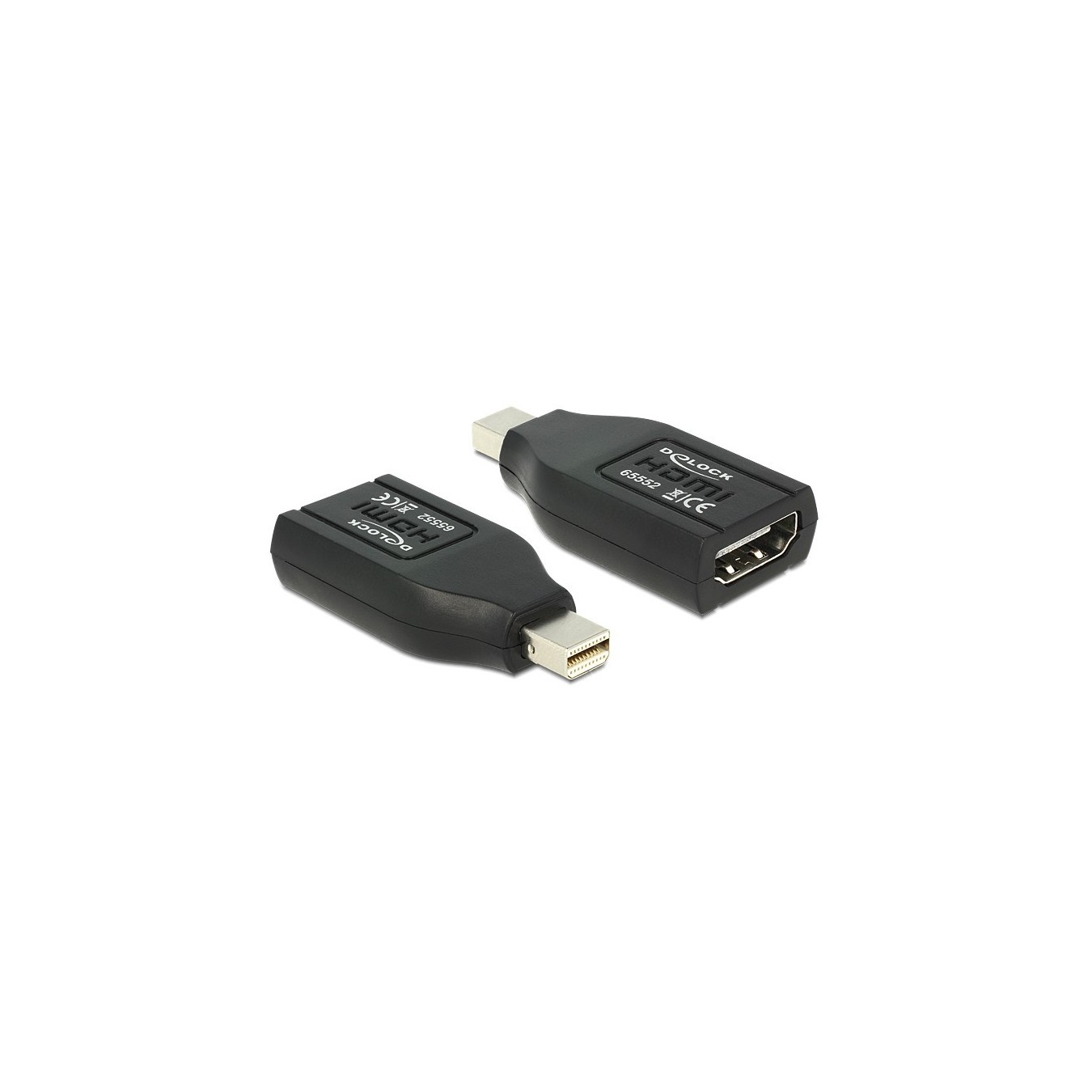 DELOCK Mini DisplayPort 1.1 to HDMI Adapter - Black — Buy in Cyprus with Fast Delivery