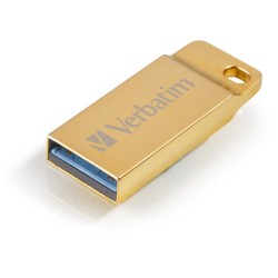 Buy STICK 64GB USB 3.2 Verbatim Metal Executive - Gold USB Flash Drive in Cyprus, Nicosia, Limassol, Larnaka, Pafos