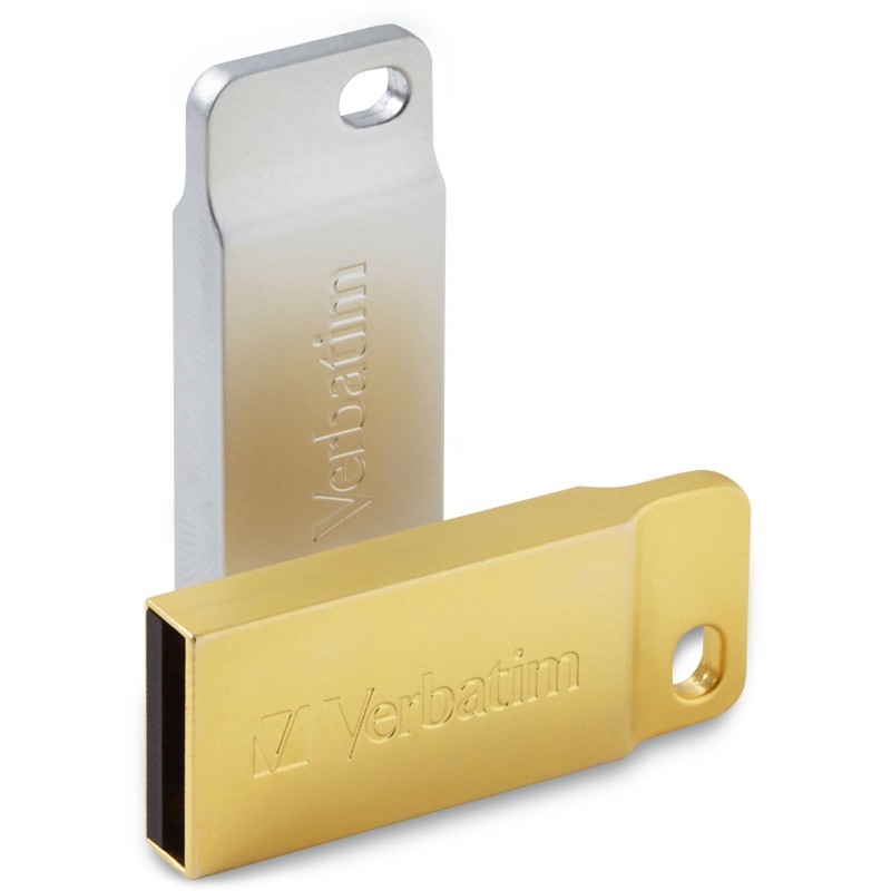 Buy STICK 64GB USB 3.2 Verbatim Metal Executive - Gold USB Flash Drive in Cyprus, Nicosia, Limassol, Larnaka, Pafos