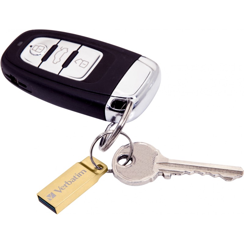 Buy STICK 64GB USB 3.2 Verbatim Metal Executive - Gold USB Flash Drive in Cyprus, Nicosia, Limassol, Larnaka, Pafos