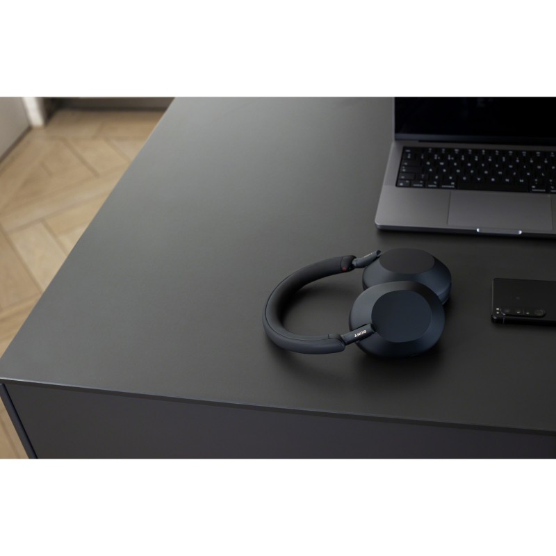 Buy Sony WH-1000XM5B - Black - Wireless Over-Ear ANC Headphones with Microphone in Cyprus, Nicosia, Limassol, Larnaka, Pafos