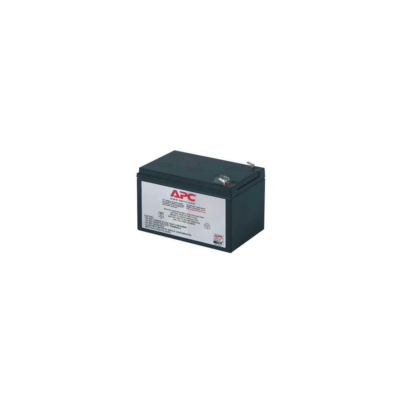 APC Replacement Battery - RBC4 - 12V Sealed Lead-Acid Cartridge — Buy in Cyprus with Fast Delivery