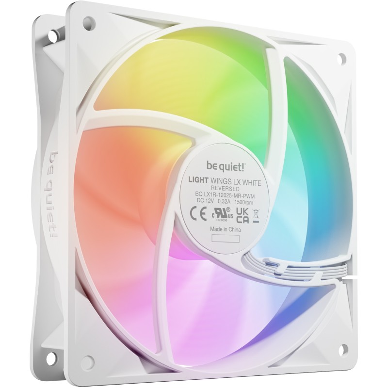 Buy be quiet! Light Wings LX PWM 120mm Reverse White - LX - White PWM in Cyprus, Nicosia, Limassol, Larnaka, Pafos