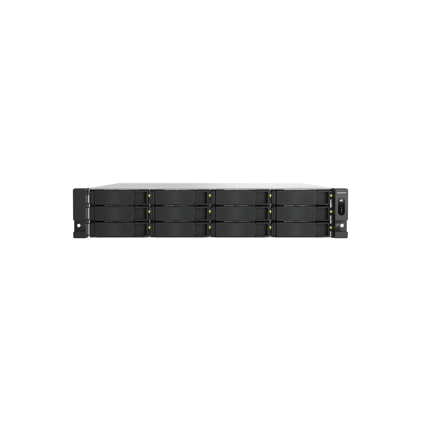 QNAP TS-h1277AXU-RP-R5-16G - TS-h1277AXU-RP-R5-16G - 2U NAS, Ryzen 5 Pro 7645, 6C/12T, 16GB DDR5, 12-bay, up to 5.1GHz